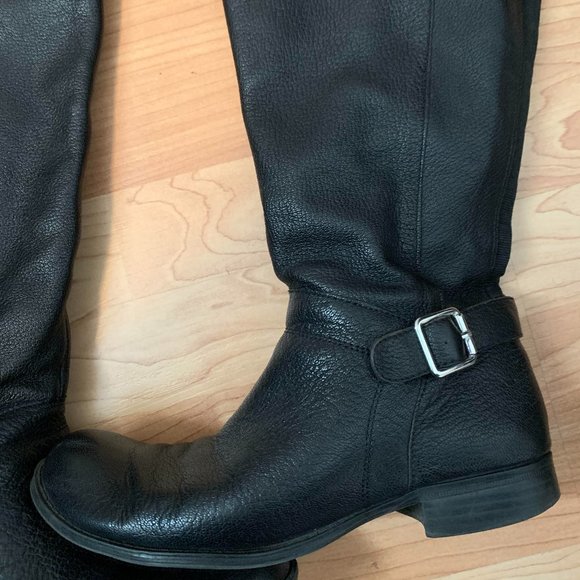 Naturalizer Leather Riding Boots - Picture 3 of 6